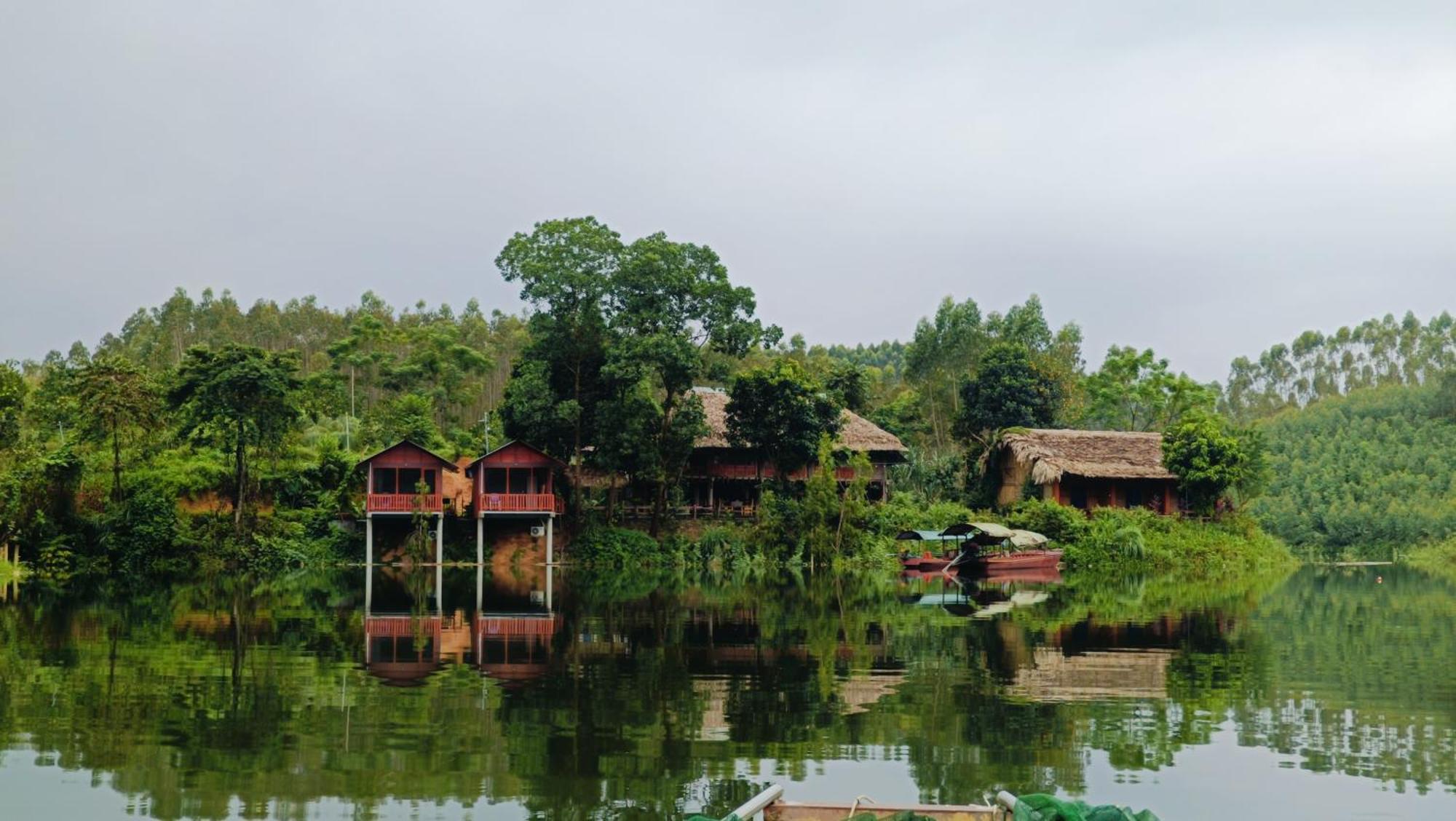 Giangtien Homestay-Vulinh Farmstay-Bungalow Yen Binh Exterior foto