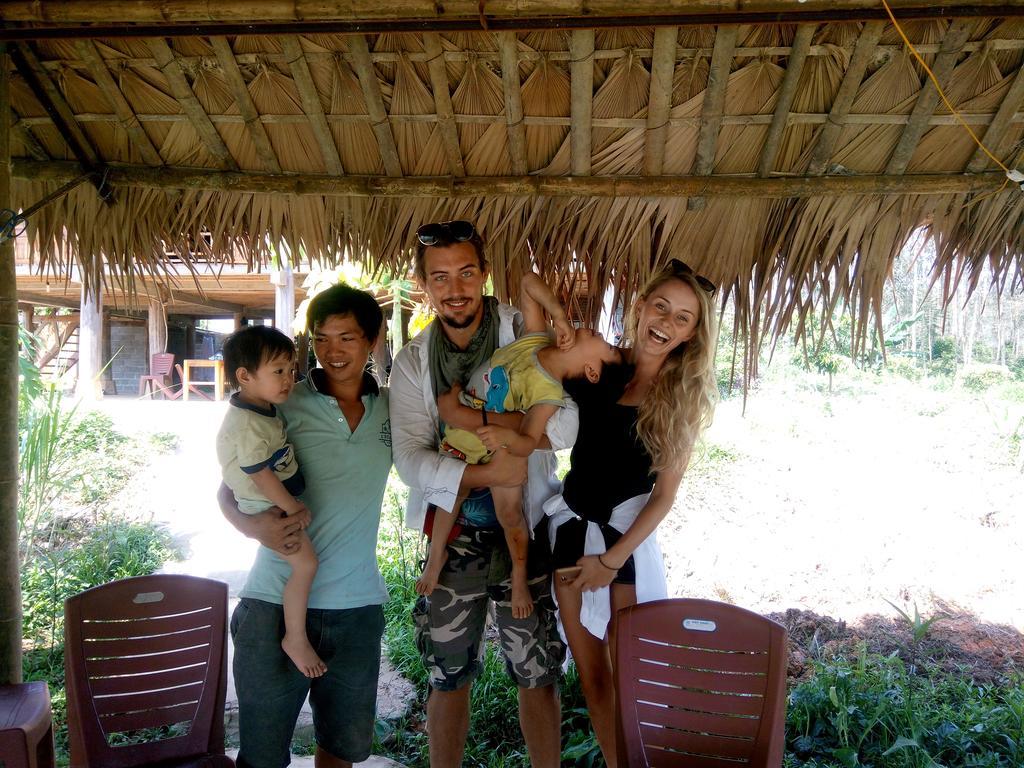 Giangtien Homestay-Vulinh Farmstay-Bungalow Yen Binh Exterior foto